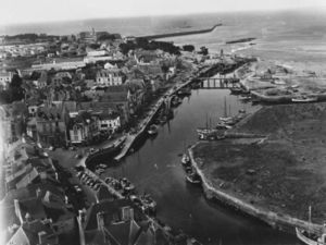 Le port et le Quai Gueguet 1940