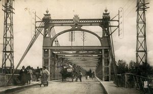 L'entrée du Pont de Trinquetaille 1930
