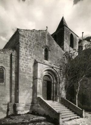L'église Saint Vincent 1950