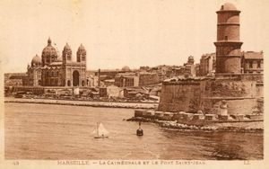 La Cathédrale et le Fort Saint Jean 1905