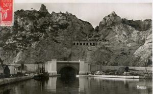 Entrée du Tunnel de Roves 1905