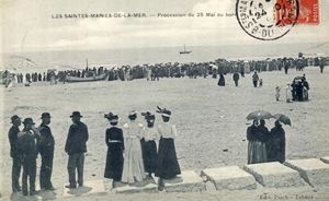 Une Procession sur la Plage 1920
