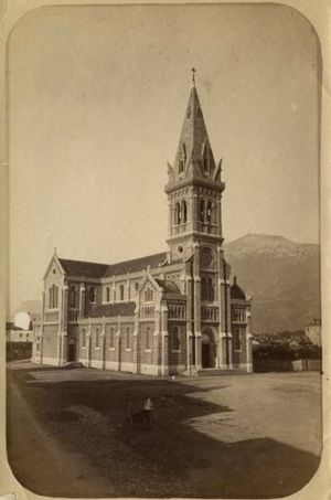 Vue de l'église st bruno 1897