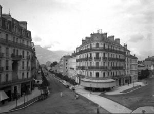Panorama de l'Avenue Alsace Lorraine en 1900 1900