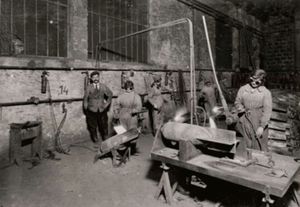 Ancienne usine de chaudronnerie Bouchayer Viallet pendant la seconde guerre mondiale 1943