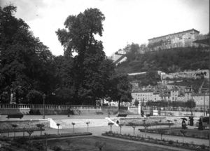 Panorama dans le Jardin de Ville 1920