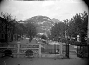 Entrée du Jardin de Ville 1920