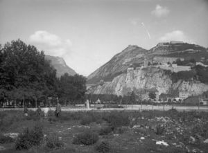 Vue sur l'ancien fort Rabot 1910