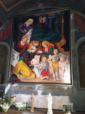 Notre Dame de L'Auzière: l'autel 2016
