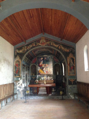 Notre Dame de L'Auzière: l'intérieur restauré 2016