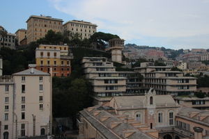 Vue des hauteurs de Gênes 2016
