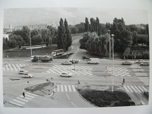 Entrée du Domaine universitaire Saint martin d'Hères 1978