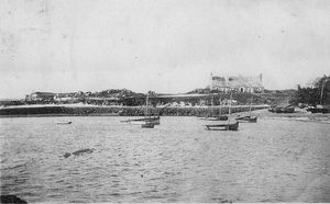 port de l'ile de Sieck 1900