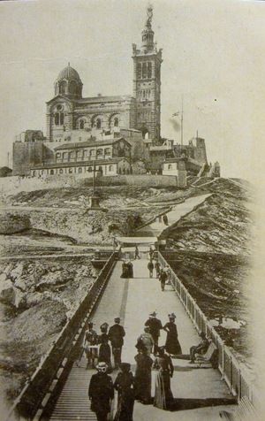 Notre-Dame de la Garde, Marseille 1900