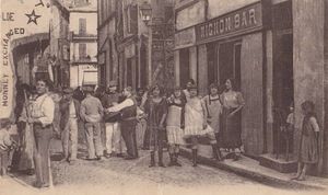Marseille, rue Bouterie (prostitution), Le Panier 1930
