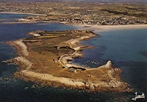 Vue générale de Île de Sieck 1980