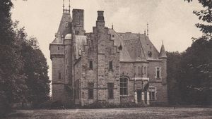 Courtenay, Chateau de Lancin Courtenay (côté nord) 1910