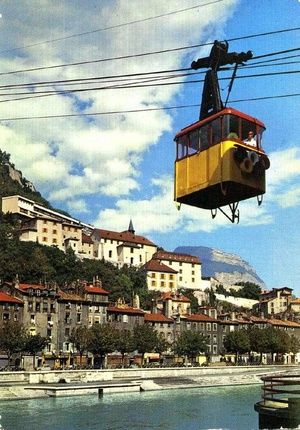 Téléphérique de Grenoble Bastille - 1968 1968