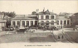  La gare de Morlaix 1912