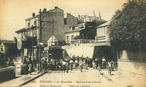 La station de tramway Ste Hélène - le Mourillon 1916