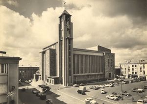 L'église Saint Louis de Brest 1960