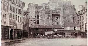 Publicité murale fin du xixe siècle 1890