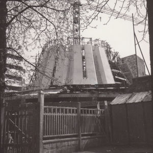 Construction de l'église Notre-Dame de la Salette 1964