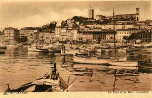Le vieux Port et le Mont Chevalier 1920