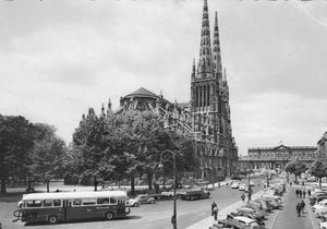 La cathédrale St André 1955