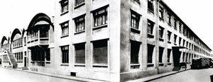 Ancienne usine biscuiterie Brun 1955
