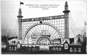Entrée de l'Exposition Internationale de la Houille Blanche et du Tourisme 1925