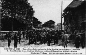 Exposition Internationale de la Houille Blanche, Chalet du Trièves 1925