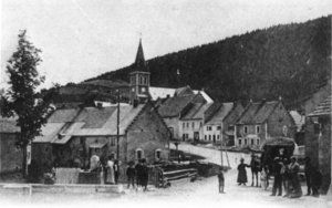 Le village et l'église de Méaudre, 1900 1900