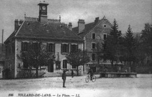 La place de l'Hôtel de Ville, Villard de Lans 1900 1900
