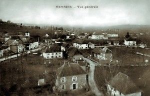 Veyrins, vue générale vers 1910 1910