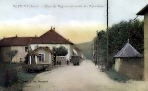 Gare de Veyrins, route des Avenières 1910