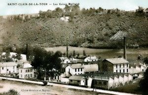 Saint Clair de la Tour, Usines Balland 1910