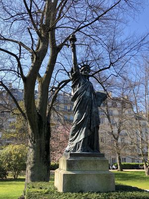 Statue de la Liberté au Jardin du Luxembourg 2019