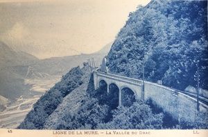 La ligne de la Mure, la Vallée du Drac 1900
