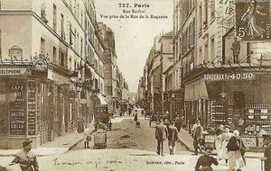 Paris, rue Basfroi, début du XXe siècle 1900