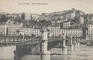 Ancien Pont de St-Clair, vers 1910 1910