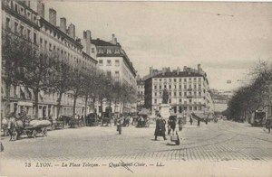 Place Tolozan, Lyon 1905