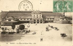 Gare de Dijon Ville, début XXe siècle 1920