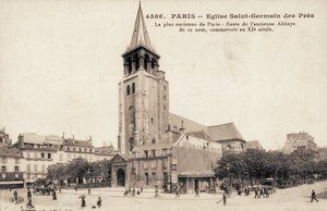 Église Saint Germain des Près 1900
