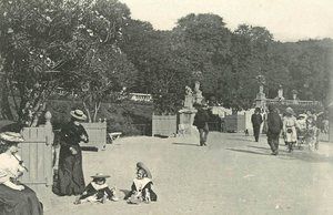 Jardin du Luxembourg vers 1900 1900