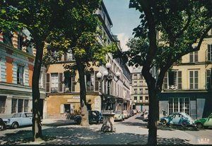 Rue de Furstenberg vers 1960 1960