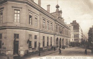 Mairie du VIe arrond., Place St Sulpice 1900