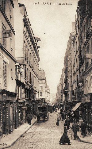rue de Seine, début XXe siècle 1900