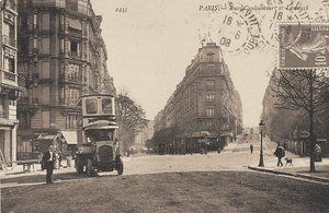 carrefour de la rue Lamarck - Caulaincourt 1905
