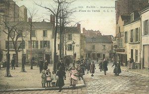 Place du Tertre, Montmartre 1900
